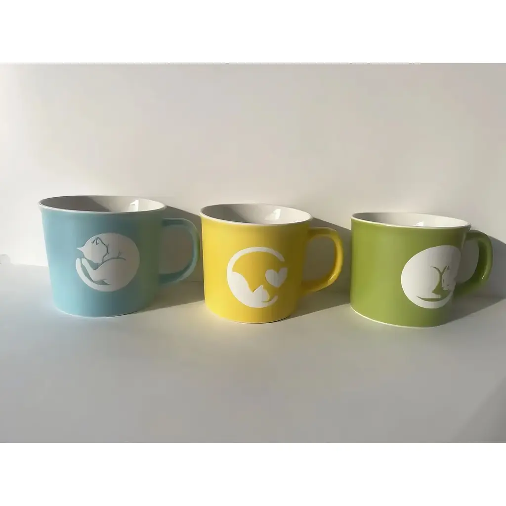 Чашка Limited Edition Cozy Cat 370 мл жовта (JSD19-3) - фото 2