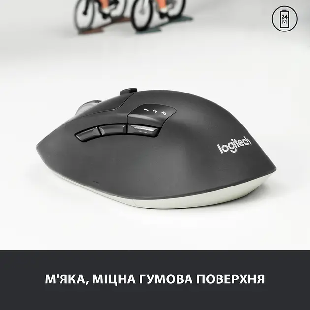 Миша M720 Triathlon Mouse 910-004791 Logitech teh0022043 - фото 2