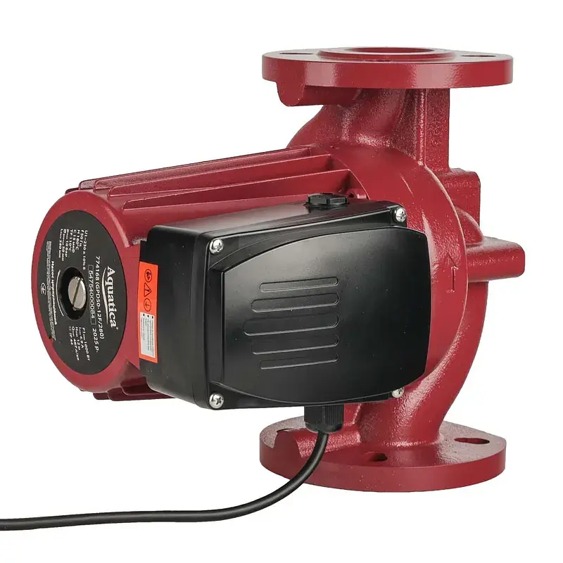 Насос циркуляційний фланцевий 1.0кВт Hmax 12м Qmax 300л/хв DN50 280мм + відповідний фланець AQUATICA (774168) - фото 7