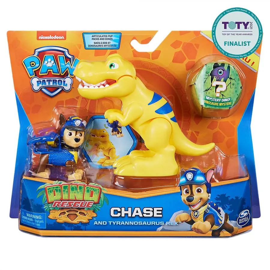 Колекційна фігурка Spin Master Paw Patrol Дино-місія Гонщик з динозавром (SM17706/1639) - фото 5