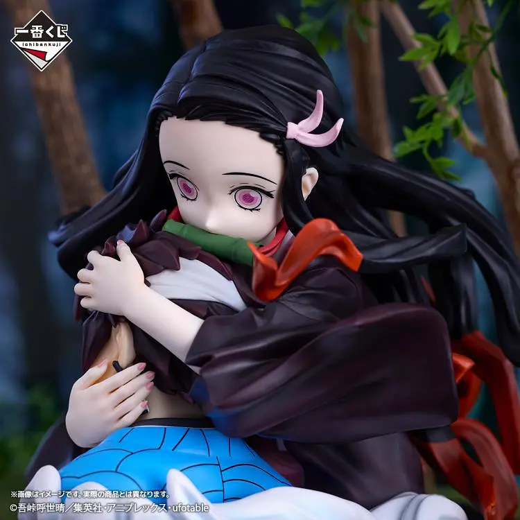 Фигурка Bandai Spirits Клинок демонов Незуко и Танджиро Demon Slayer Tanjiro & Nezuko 15 см B ASM DS NT 15 - фото 4