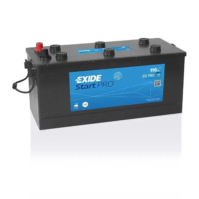 Автомобільний акумулятор EXIDE Start PRO 6СТ-190Ah Аз 1100A (EN) EG1903