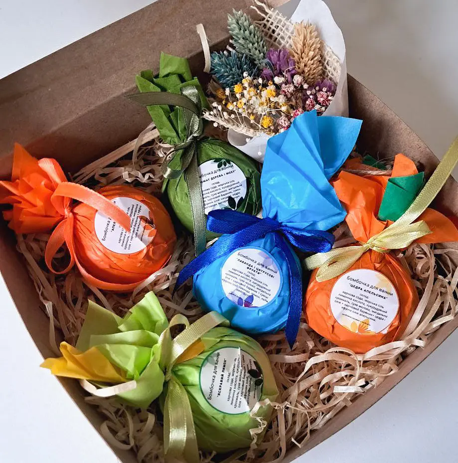 Набір бомбочок для ванни Svich Shop 5 шт. 400 г - фото 2