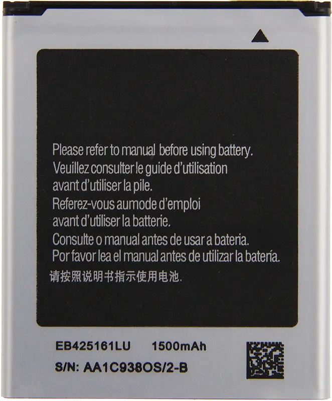 Аккумулятор TOTO EB425161LU for Samsung S7562/I8160/I8190/S7270 1450/1500 mAh - фото 2