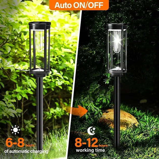 Комплект світильників для газону Solar Lawn Light Shinedo Y246 warm white комплект 2 шт. - фото 3