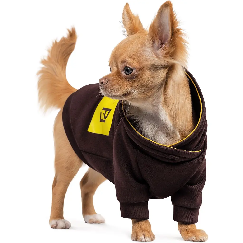 Толстовка Pet Fashion Megan S коричнева - фото 2