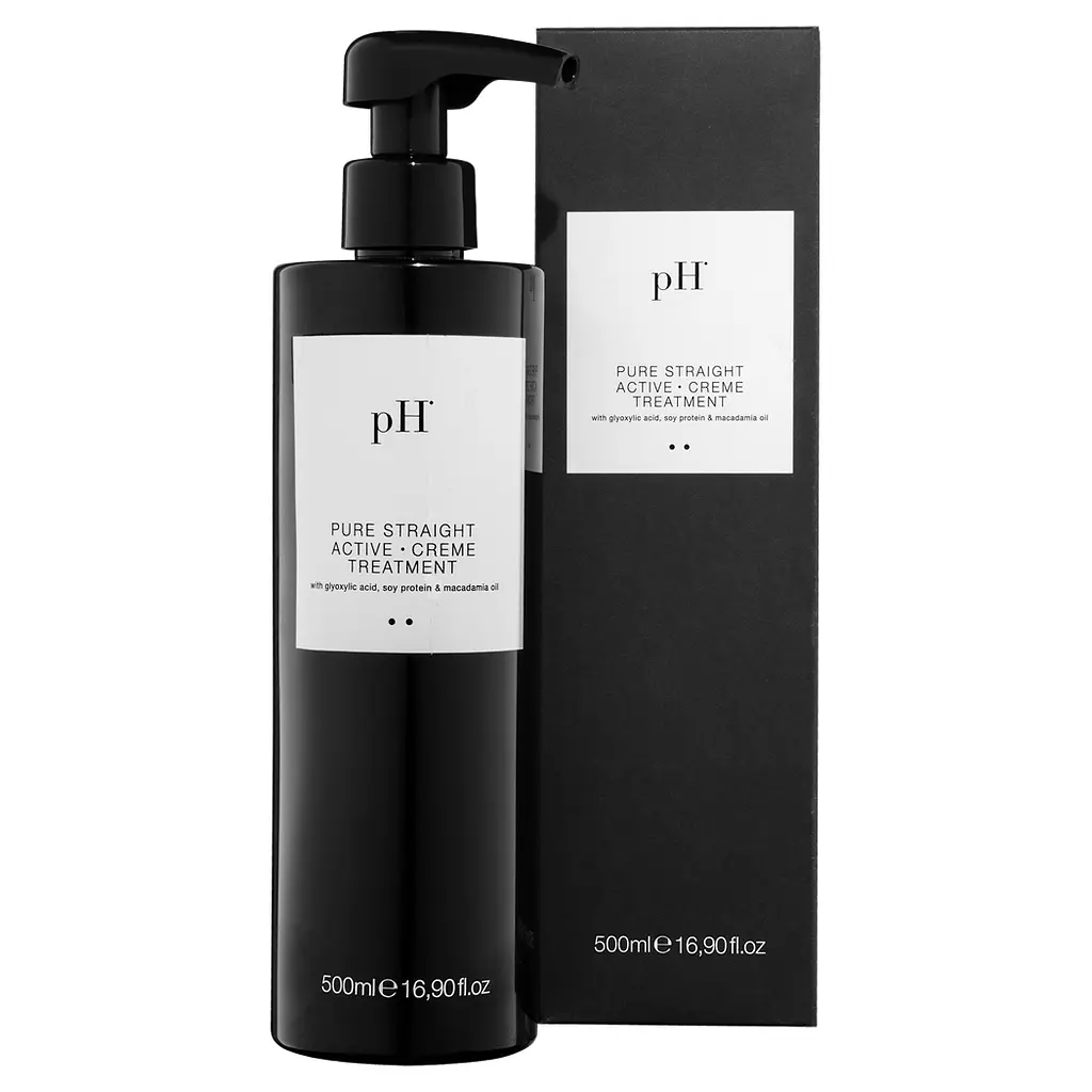 Крем-актив для випрямлення волосся pH Laboratories PURE STRAIGHT 500 мл