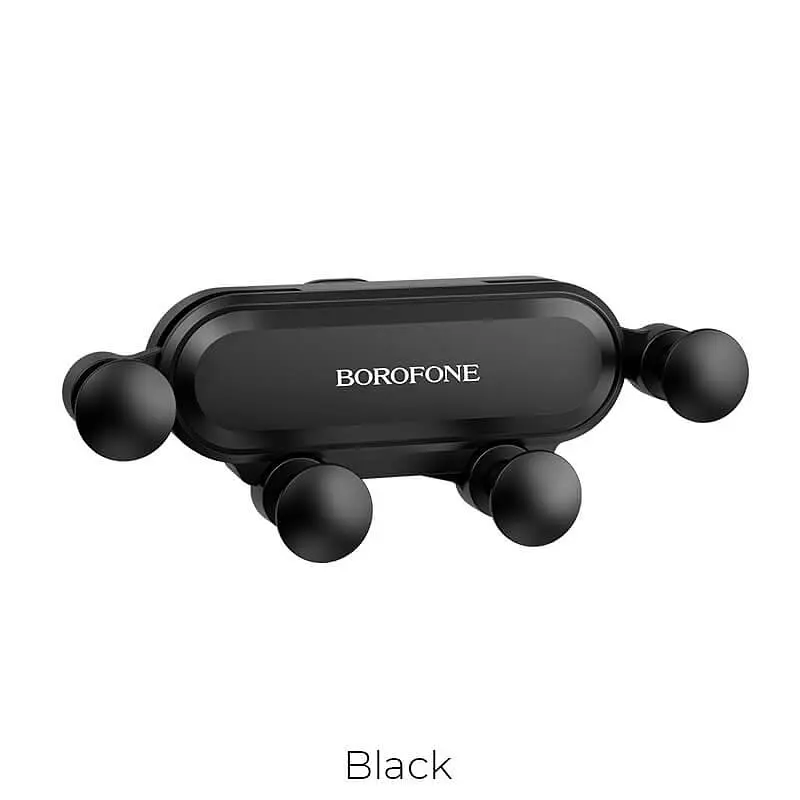 Держатель в воздуховод авто Borofone Eddie Air outlet gravity in-car holder BH19 - фото 4