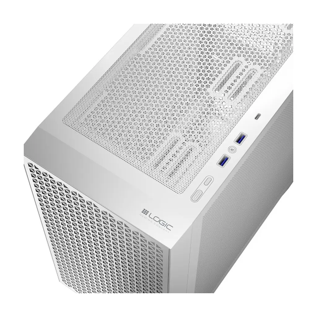 Корпус для ПК Logic concept DART PRO MINI MESH WHITE (AM-DART-PRO-0000-20) - фото 4