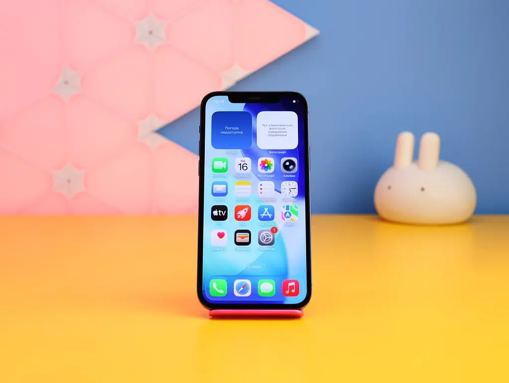 Смартфон Apple iPhone 12 Pro 256 ГБ тихоокеанський синій (MGMT3) б/в [174358] - фото 2