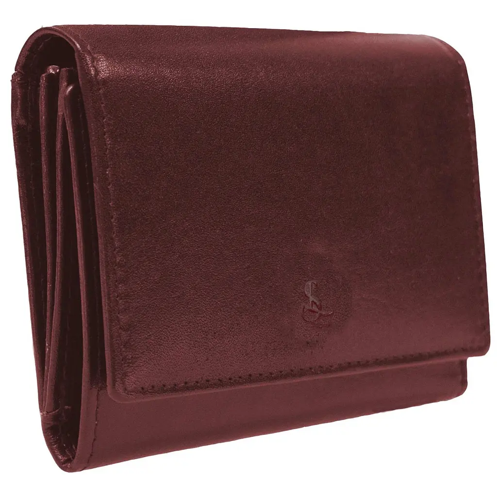 Гаманець жіночий шкіряний Semi Line RFID Dark Red (P8263-2) - фото 5