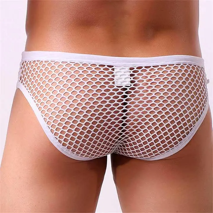 Труси чоловічі в сітку Clever-Menmode білі L-XL - фото 4