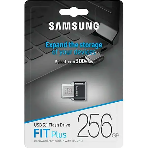 Флеш-накопичувач Samsung USB флеш накопичувач 256GB FIT PLUS USB 3.1 (MUF-256AB/APC) - фото 2