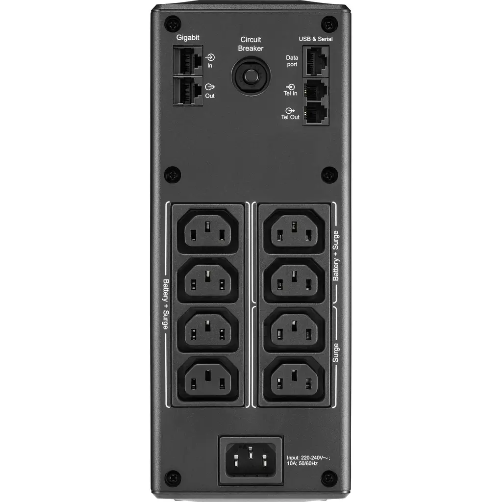 Источник бесперебойного питания (ИБП) APC Back-UPS Pro BR 1300VA LCD (BR1300MI) [122462] - фото 5