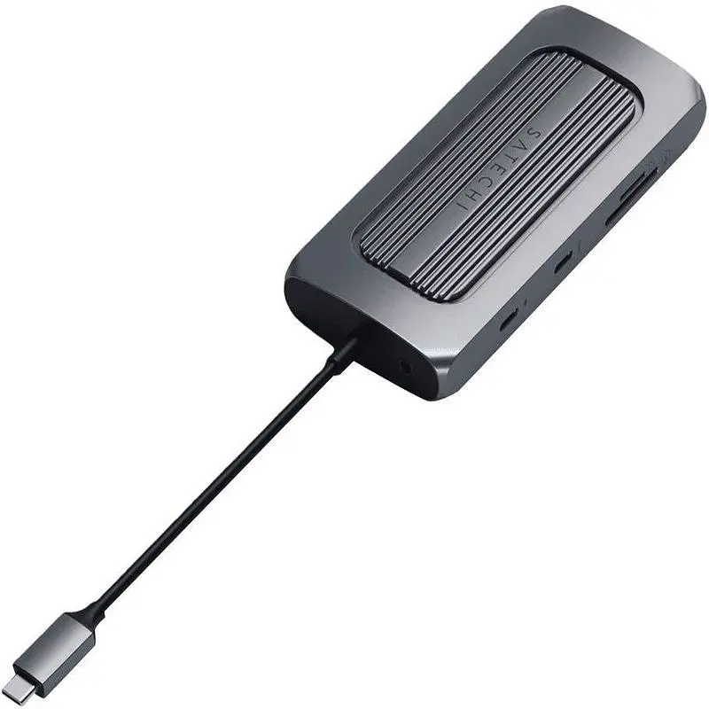 Адаптер Satechi USB-C Multi-Port MX Space Gray (ST-UCMXAM) - фото 4