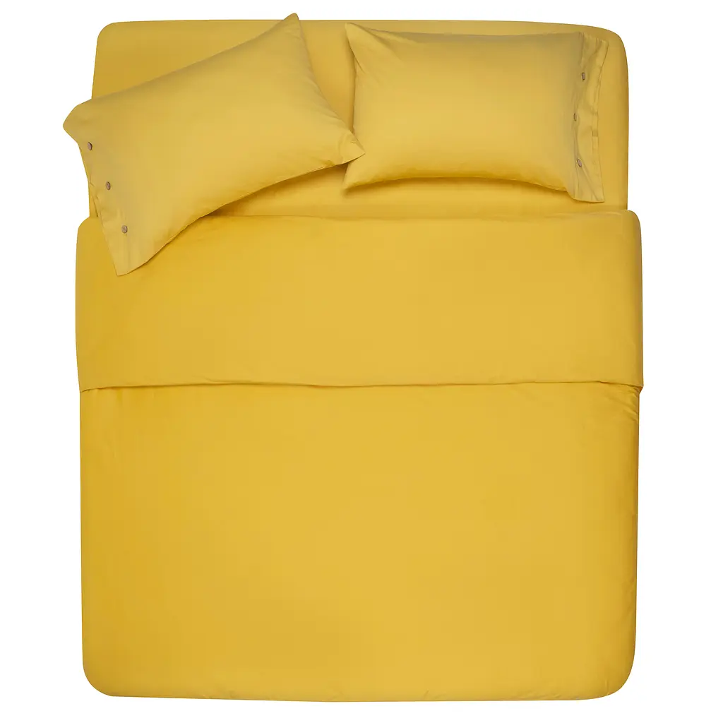 Підковдра Ardesto Mix&Match, 160х220см, 100% бавовна, сатин, жовтий (ART1622DVS)