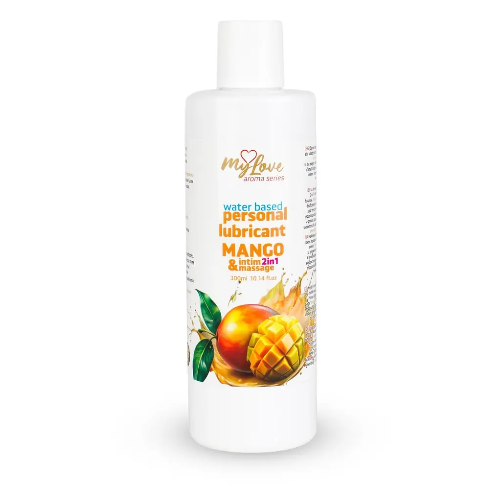 Лубрикант MyLove Aroma Series IntimMassage 2in1 Mango, 300 мл