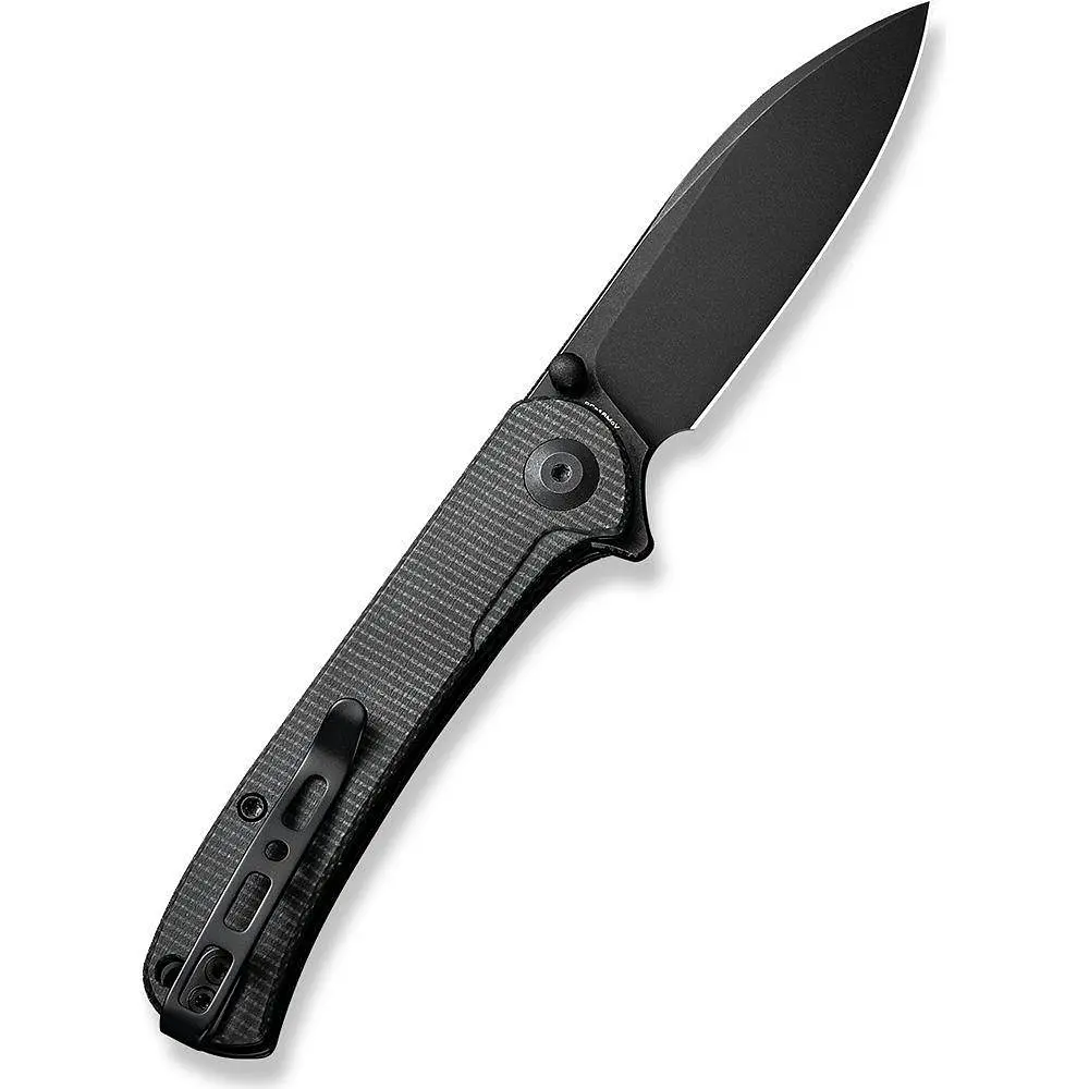Ніж складний Sencut Scepter SA03G чорний - чорне лезо Micarta - фото 3