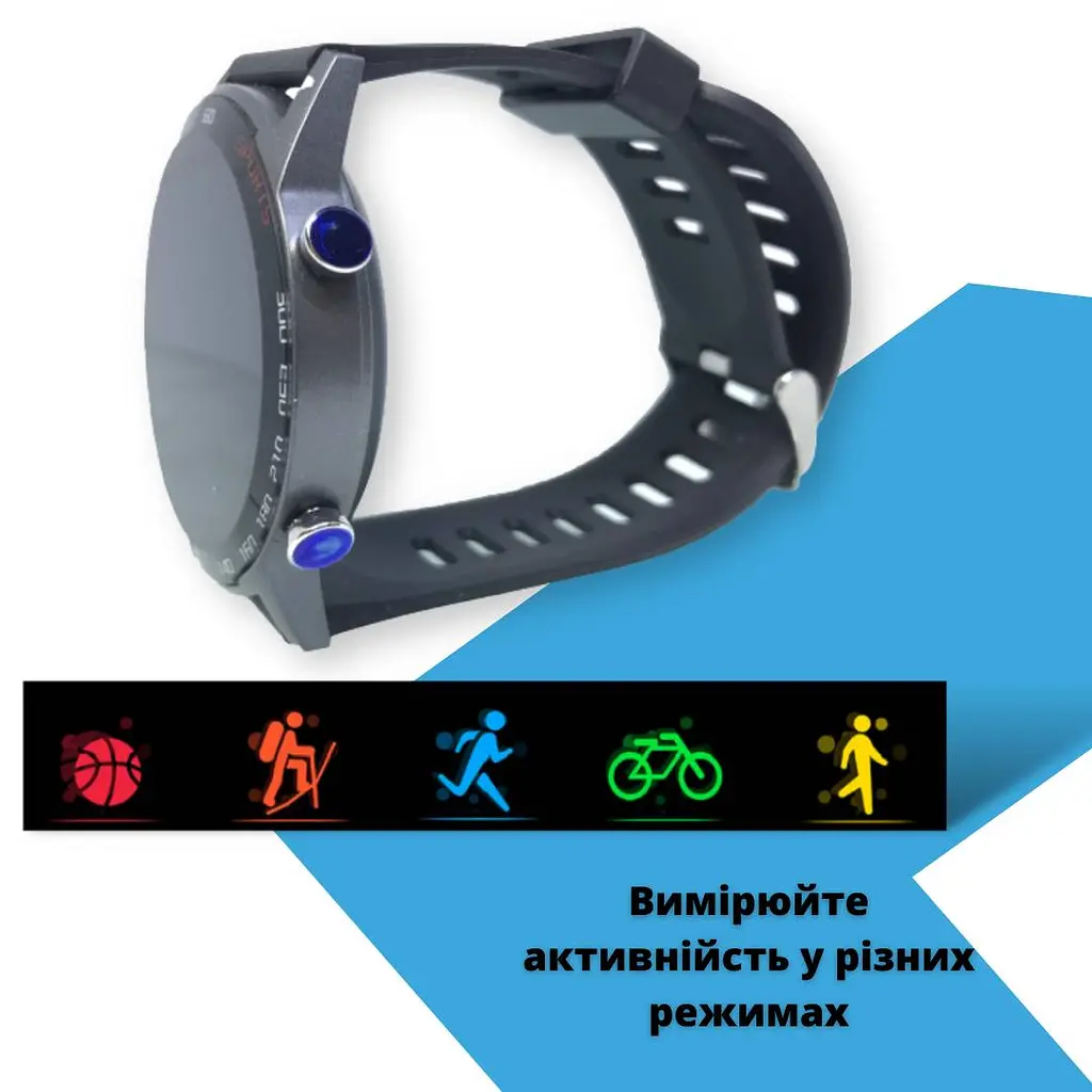 Смарт годинник KMITX T14 Black - фото 5