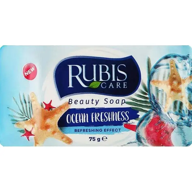 Мило туалетне RUBIS 75г Свіжість океану Care Ocean Freshness