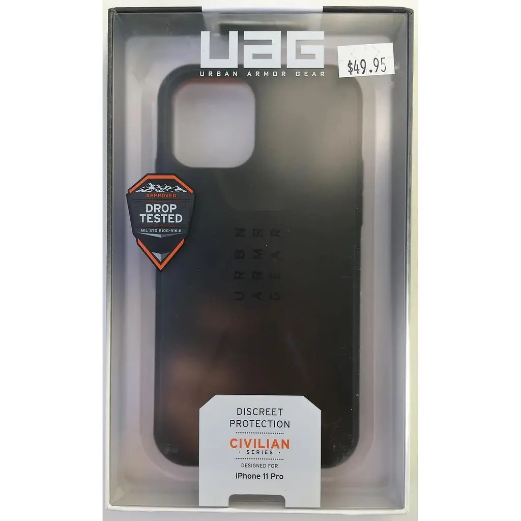 Оригінальний протиударний чохол UAG Civilian для iPhone 11 Pro (5.8") Black 11170D114040 - фото 2
