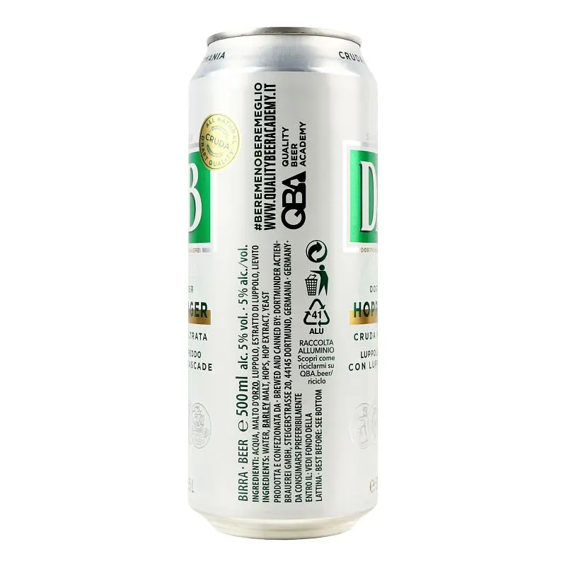 Пиво DAB Hoppy Lager світле, 5%, з/б, 0.5 л - фото 3