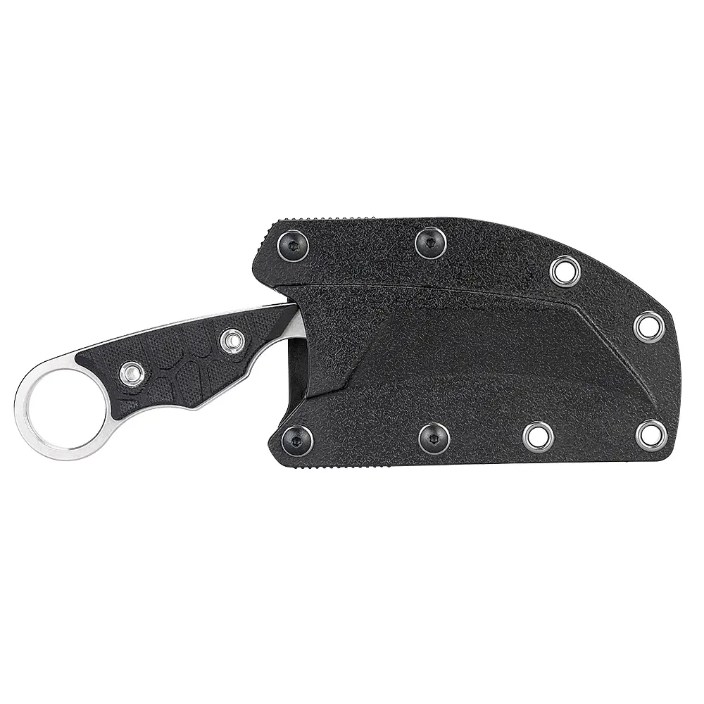 Ніж фіксований туристичний Ruike FS68, (8.6 см) 14C28N / G10 чорний - фото 4