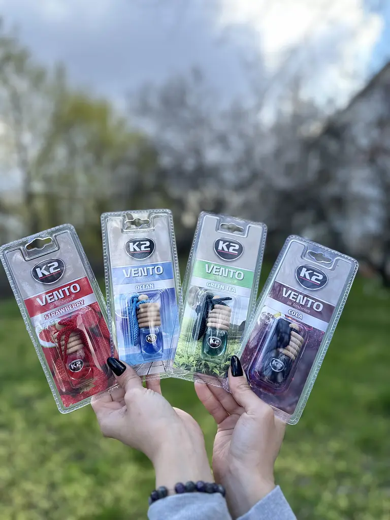 Автомобільні ароматизатори K2 Vento — набір 4 шт на вибір - фото 2