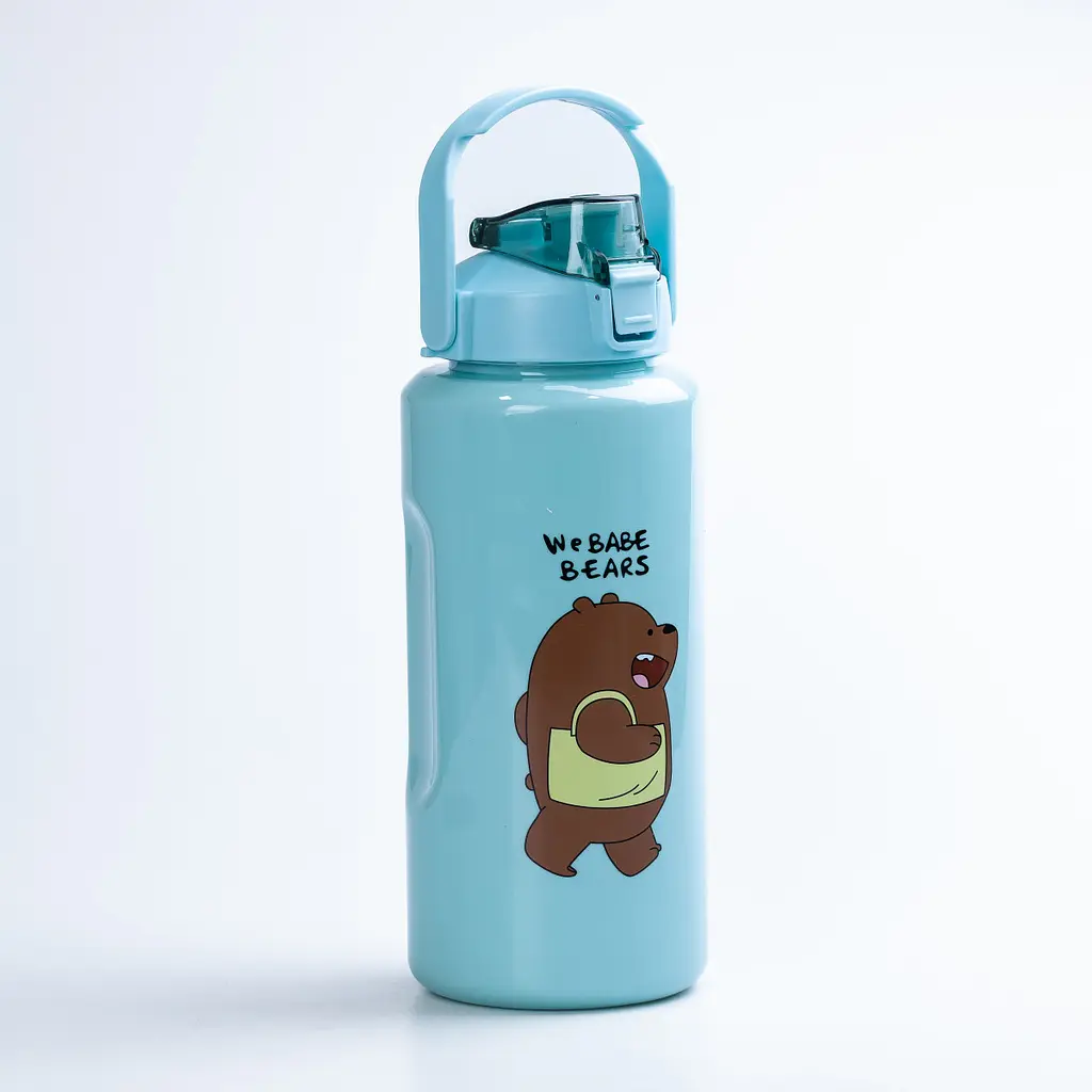 Набір пляшок для води We Bare Bears Tote Life Гріз 300/700/2000 мл, м'ятний HPZSB120014M - фото 8