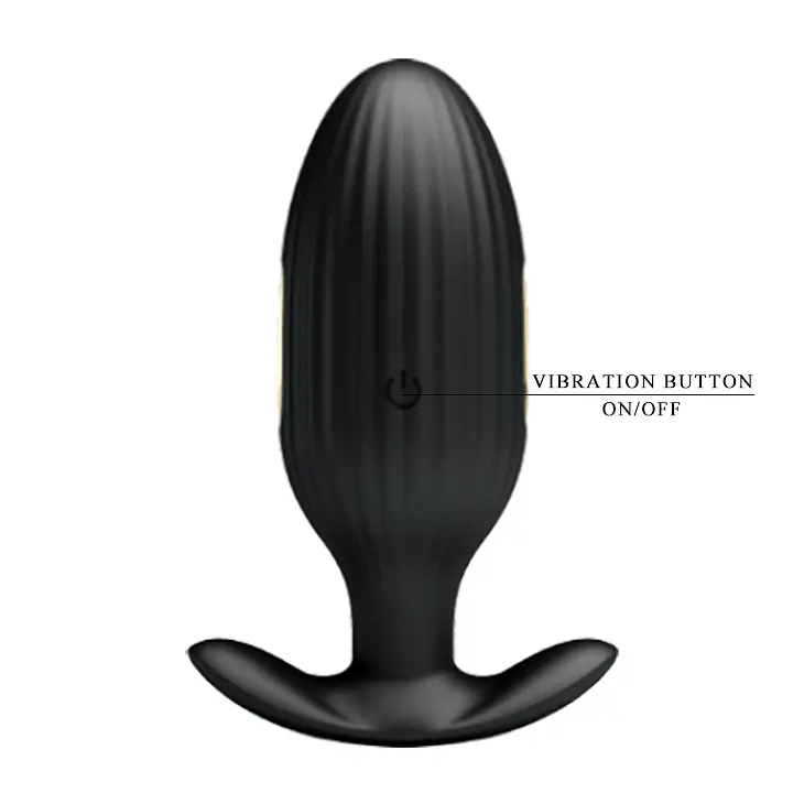 Смарт анальна пробка з вібрацією та електростимуляцією LyBaile Pretty Love Jefferson Electric Shock Stimulator, 9.2х3.4 см - фото 6