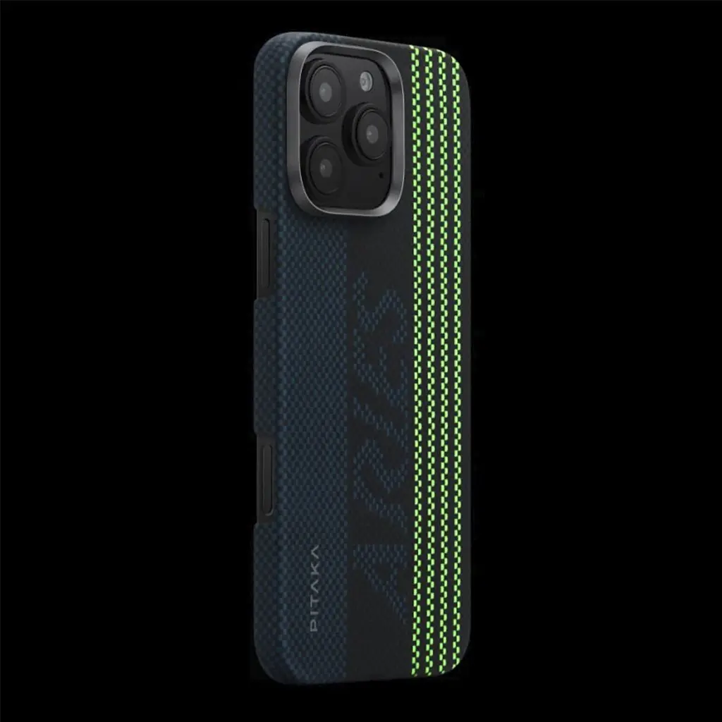 Чехол Pitaka MagEZ Tactile Woven Aries для Apple iPhone 16 Pro Credit Card (KI1601CR) [136821] - фото 10