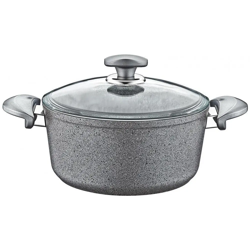 Набір посуду O.M.S. Collection 3002 Grey 9 предметів - фото 8