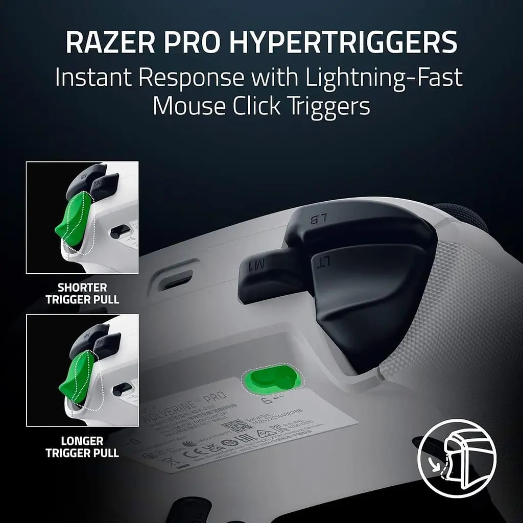 Геймпад Razer Wolverine V3 PRO White (RZ06-05200200-R3M1) - фото 15