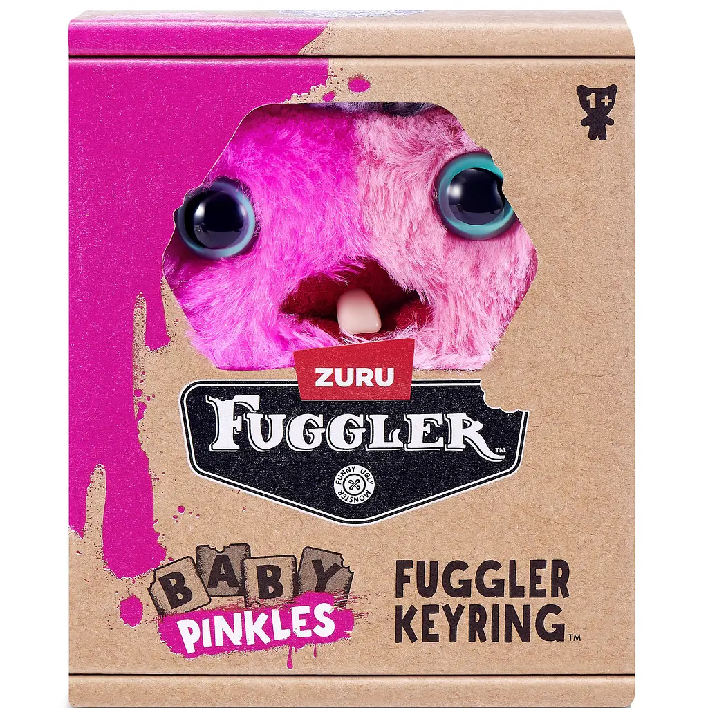 Мягкая игрушка-брелок Fuggler Baby Pinkles Беби Шикулька 8 см (15759H) - фото 4