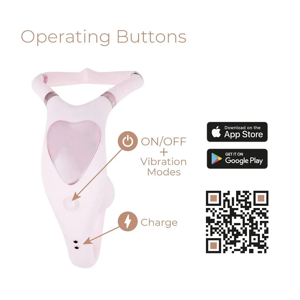 Смарт-вібратор для пар Adrien Lastic Venus + APP, подвійний, можна носити під одягом, 10 режимів - фото 7