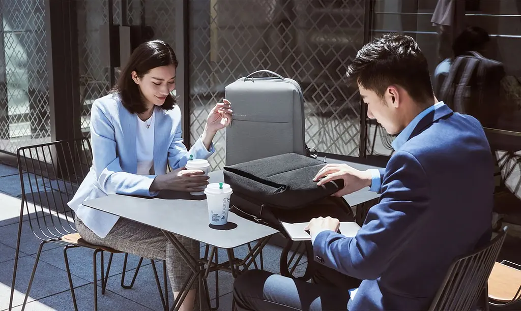 Рюкзак Xiaomi Mi Urban Backpack 2 світло-сірий ZJB4163CN - фото 5