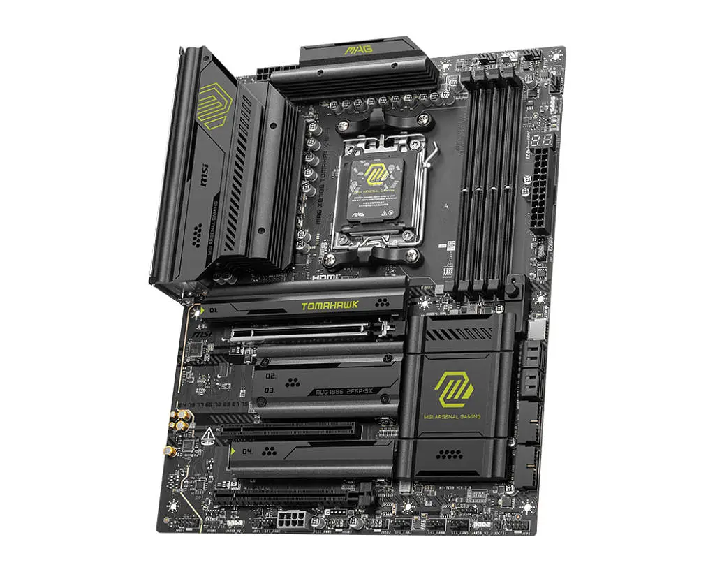 Материнская плата MAG X870E TOMAHAWK WIFI sAM5 X870E 4xDDR5 M.2 HDMI WiFi BT ATX MSI teh0018977 - фото 4