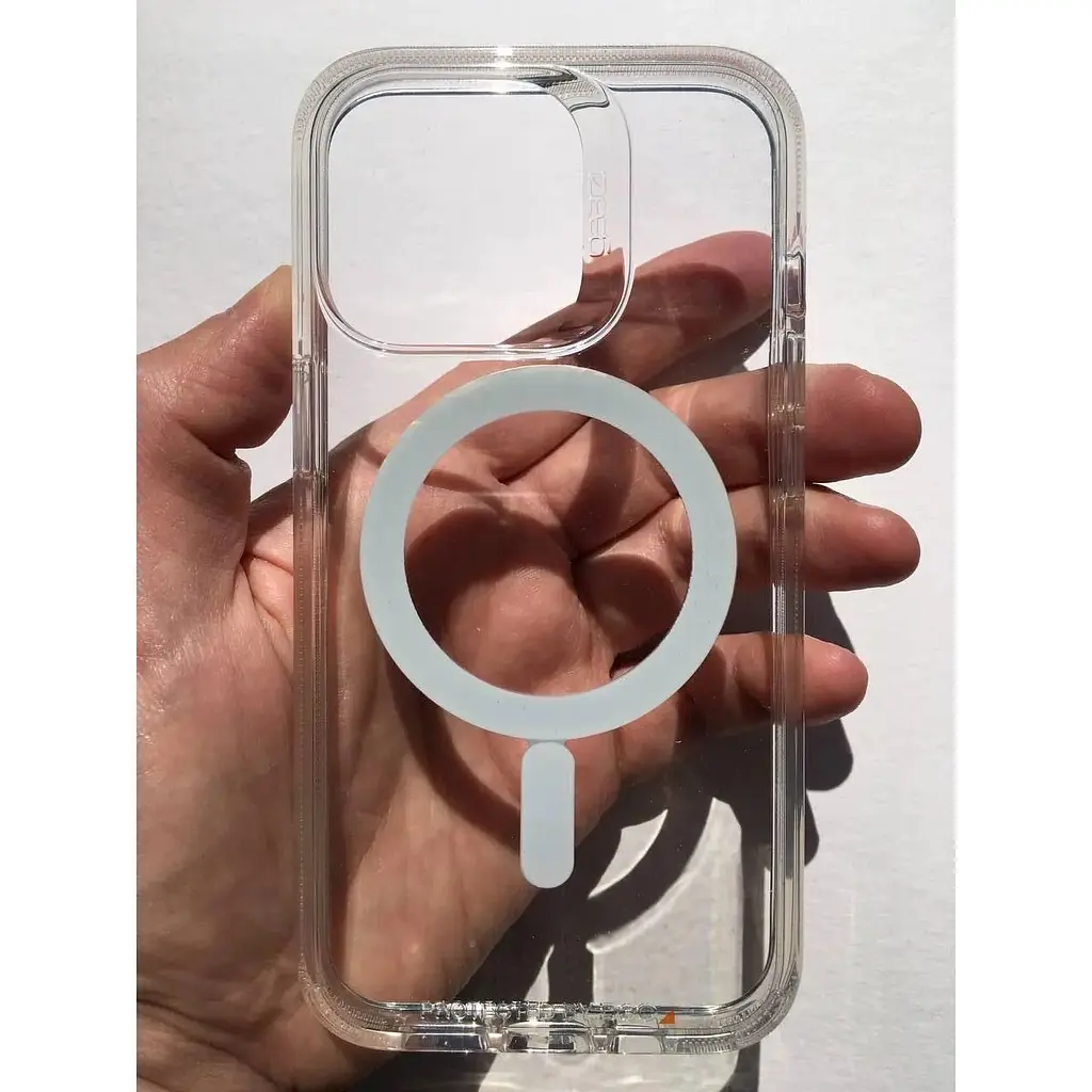 Оригінальний протиударний прозорий чохол Gear4 Crystal Palace для iPhone 13 Pro Max (6.7") (702008369) - фото 6