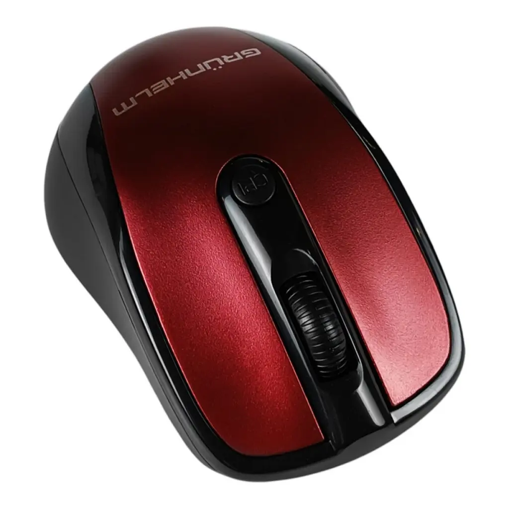 Мишка Grunhelm M-510WL Wireless Black/Red (126870) - фото 5