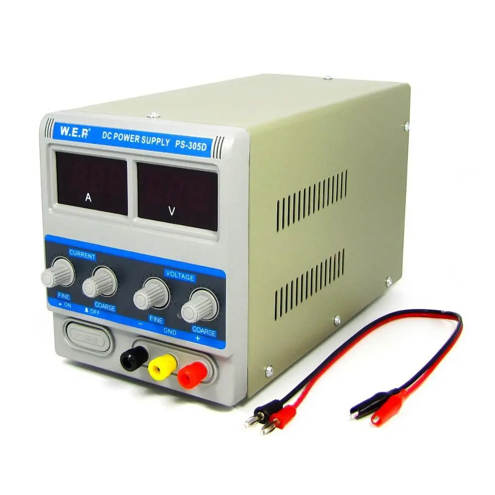 Блок живлення лабораторний WEP PS-305D-I 30V 5A цифрова індикація - фото 3