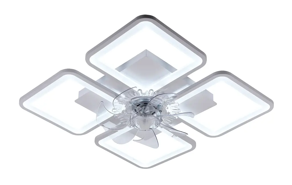 Стельовий світильник-вентилятор YZD5007-Fan (Білий) - фото 4