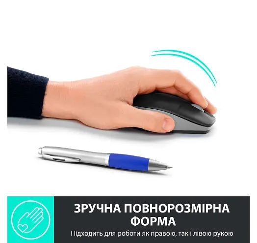 Мышь Logitech M190 Grey (910-005906) - фото 2