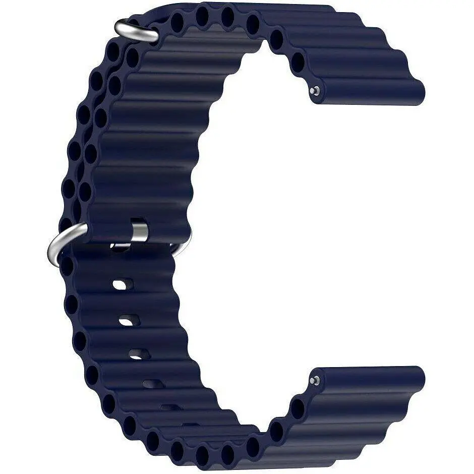 Універсальний ремінець для смарт-годинників Ocean Band 22mm Midnight Blue [84729] - фото 2
