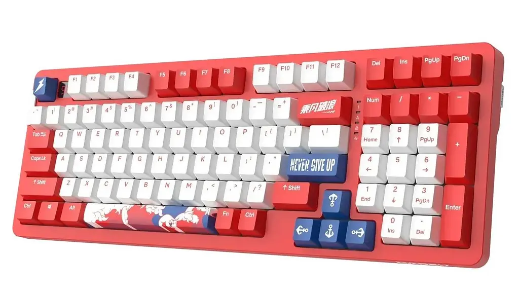 Клавіатура DAREU A98 Pro Red White (KB-A98P-RD) - фото 3