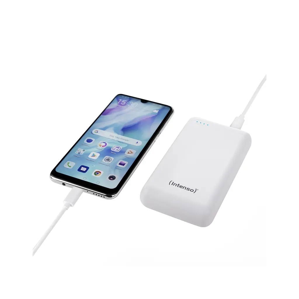 Батарея універсальна Intenso XS20000 20000mAh, USB Type-C USB-A, 5V, 3.1A, white (7313552) - фото 4