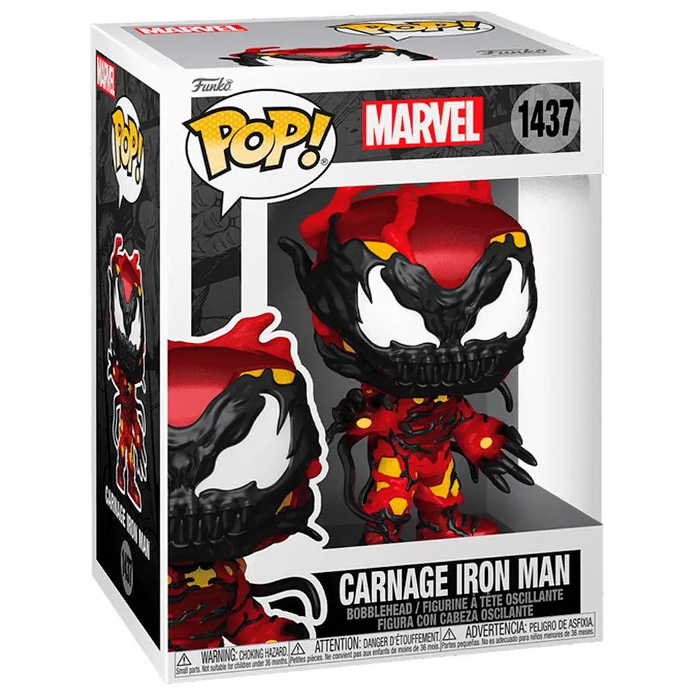 Ігрова фігурка Funko Pop! Marvel Карнаж Залізна Людина (82646) - фото 2