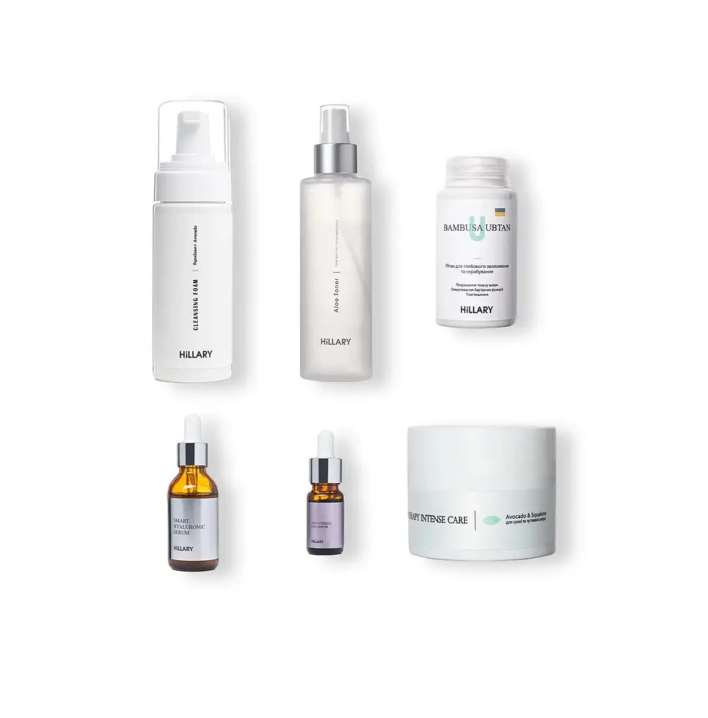 Набір для щоденного догляду за сухою і чутливою шкірою Perfect 6 Hillary - фото 2