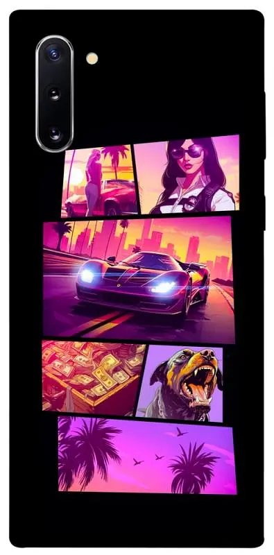 TPU чохол Demsky GTA vibes для Samsung Galaxy Note 10