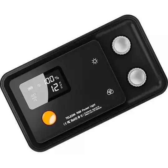 Накамерный свет Telesin TE-RGB-001 [91414] - фото 7