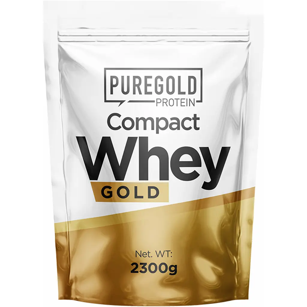Компактний сироватковий протеїн Pure Gold 2300 г Малина з білим шоколадом